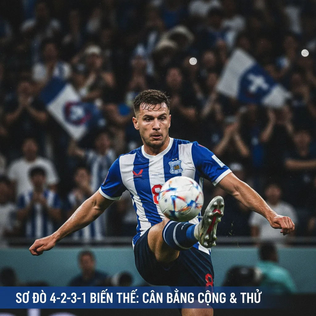 Các biến thể của sơ đồ 4-2-3-1 khi tấn công và phòng ngự
