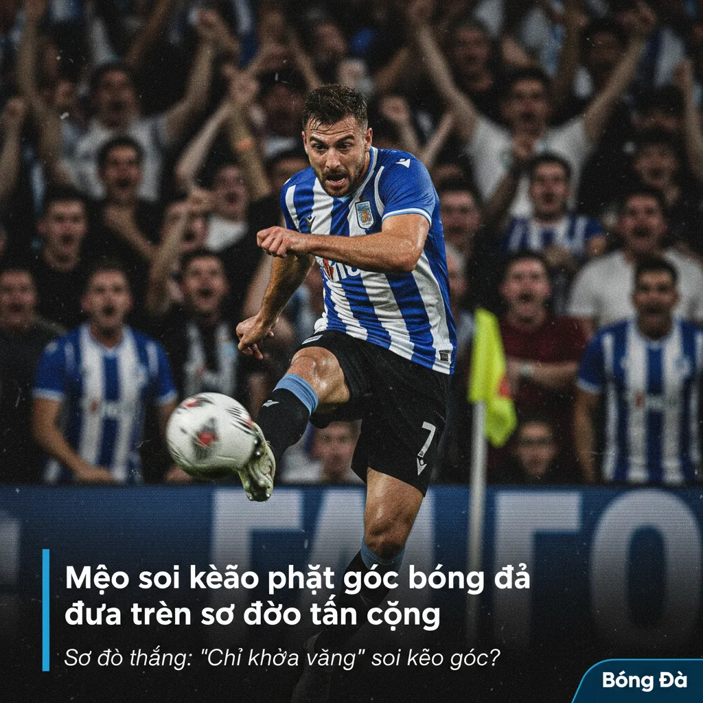 Tại sao sơ đồ tấn công là "chìa khóa vàng" soi kèo góc?