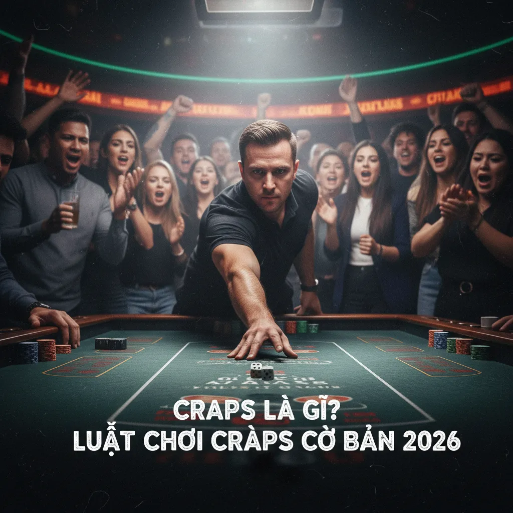 Tung xúc xắc trong trò chơi Craps