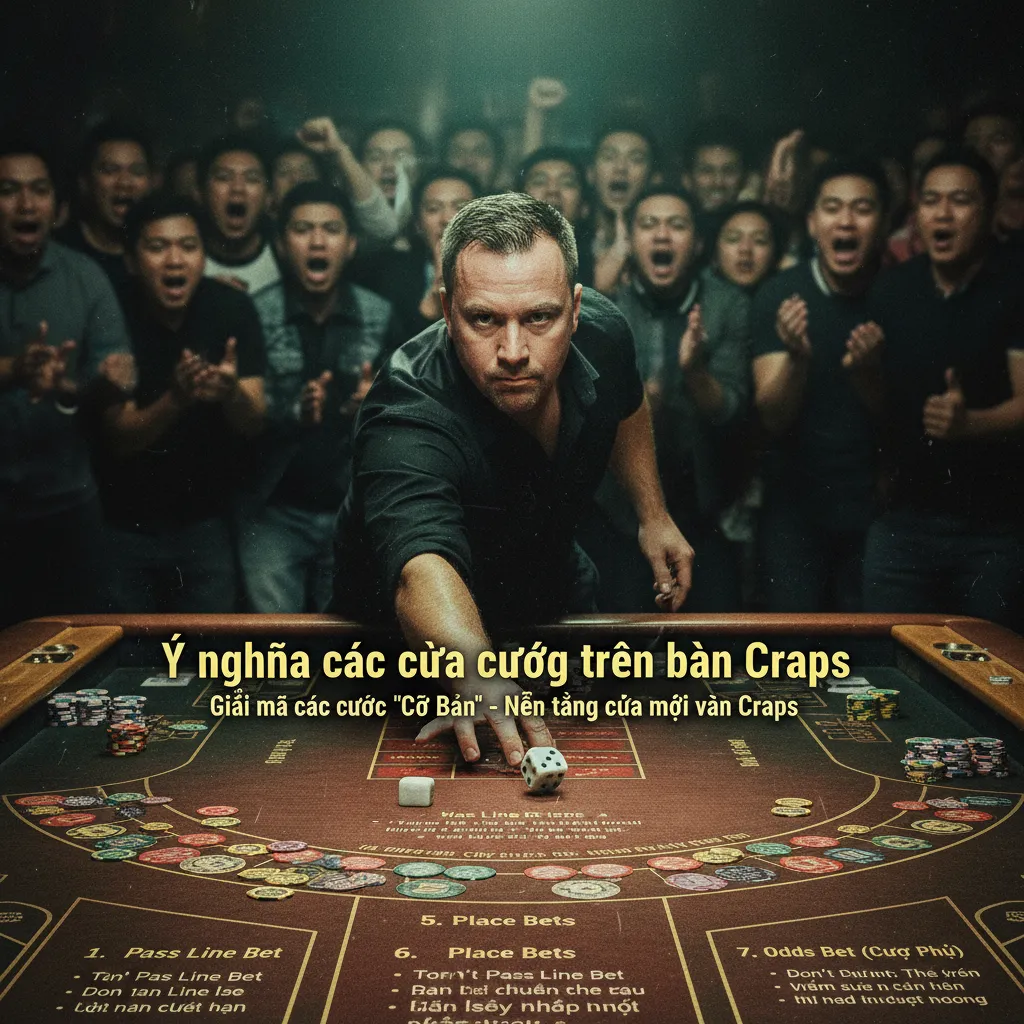 Cược Vị (Place Bets) trên bàn Craps