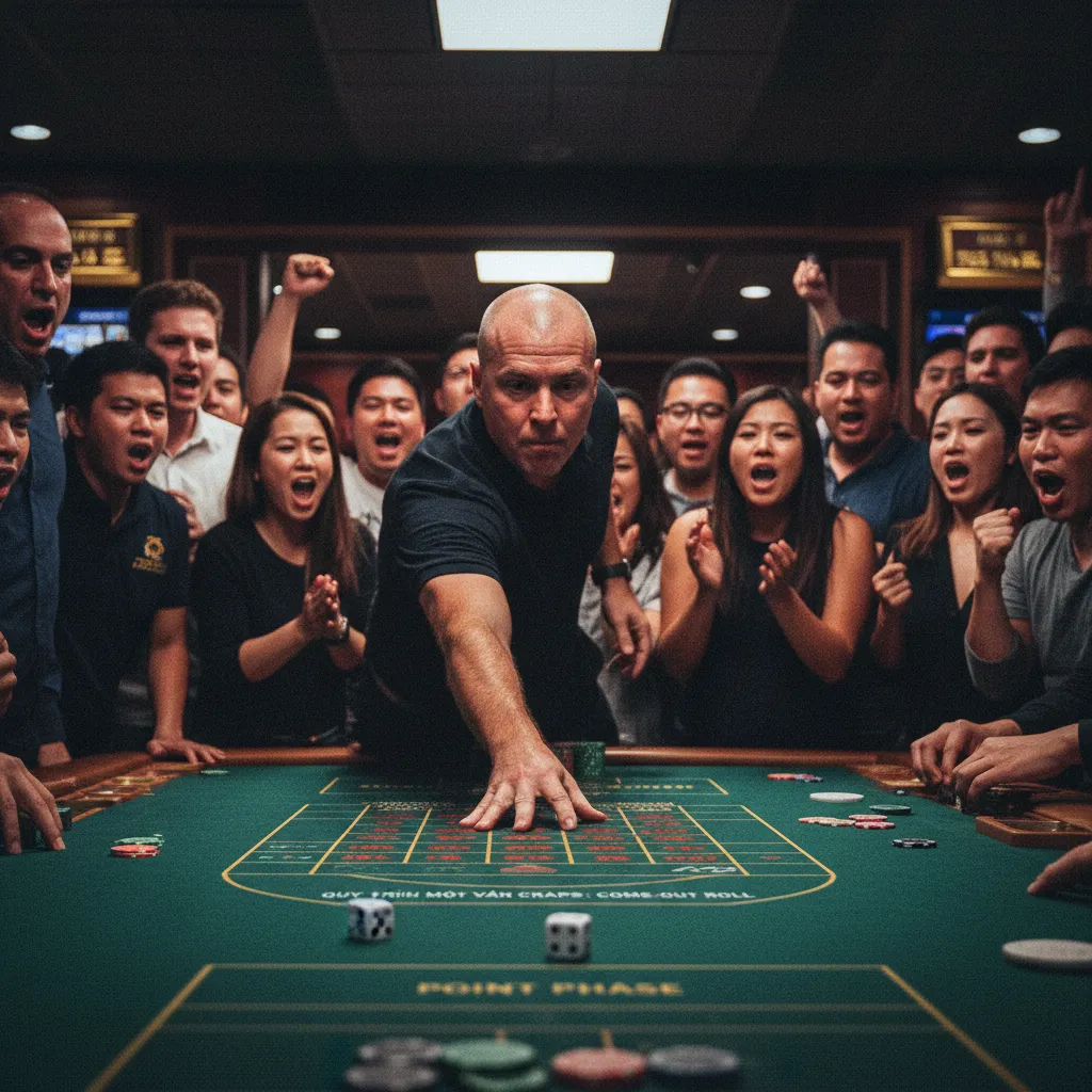 Vòng "Come-out roll": Phát súng khởi đầu ván cược