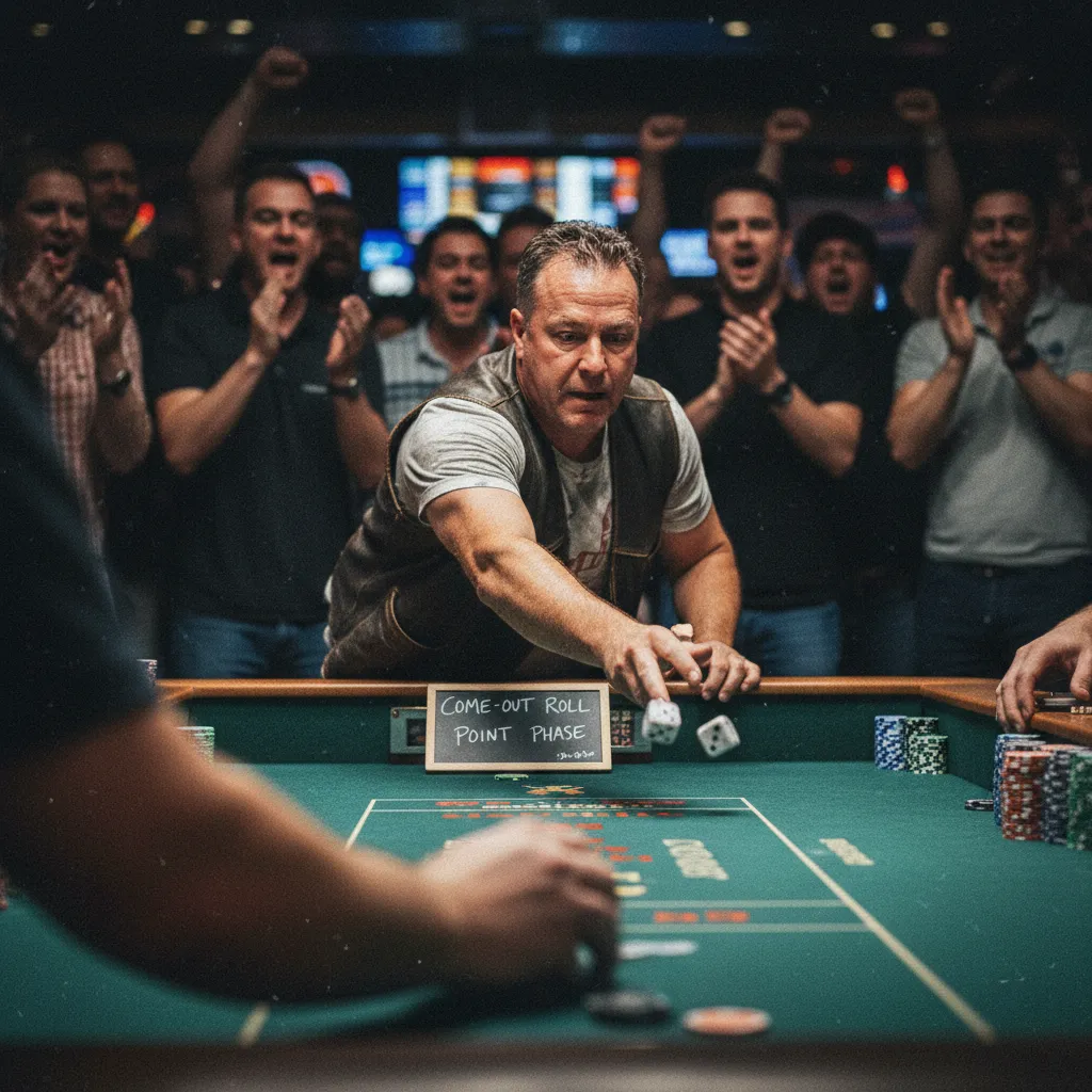 Khu vực đặt cược Pass Line và Don