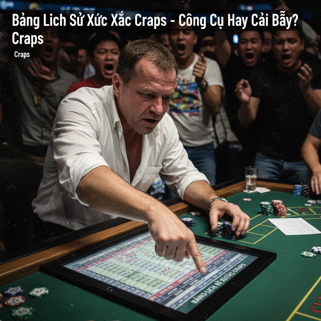 Bảng Lịch Sử Xúc Xắc Craps - Công Cụ Hay Cái Bẫy?