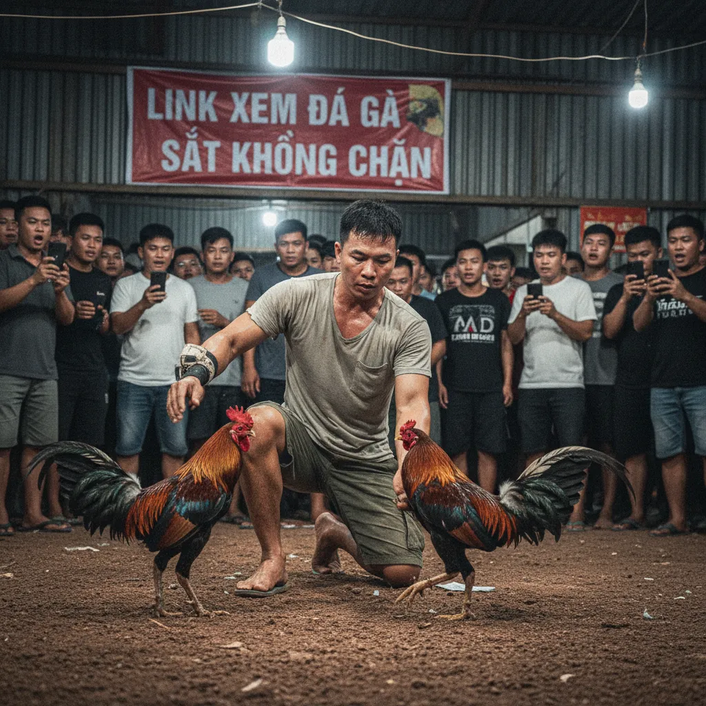 Xem đá gà cựa sắt trực tiếp tại bồ gà Thomo