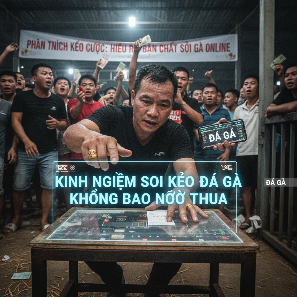 Một trận đá gà cựa sắt kịch tính đang diễn ra